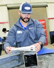 Salvador Marquez returned to his alma mater in November to begin teaching students as a Welding Technology instructor. Contributed photo
