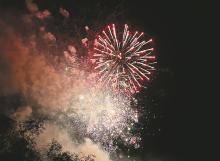 Fourth of July on the salt flats
