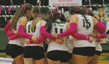 The Breckenridge Lady Buckaroos’ season ended Tuesday, Oct. 29 after their game with the Peaster Lady Greyhounds. Photo/Kylie Bailey