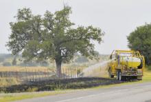 	Crews work Hwy. 67 fires 