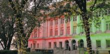 The Stephens County Courthouse is lit up in preparation of the upcoming Christmas holiday. Photo/Stevie Watkins