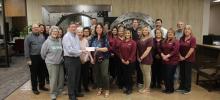 United Fund celebrates 100% for FNB