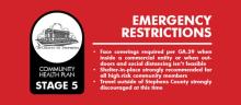 Stephens County moves to stage five; mandates restrictions to combat COVID-19