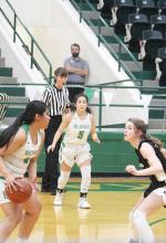 Lady Bucks lose close one at home