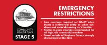 Stephens County moves to Stage 5 as COVID-19 cases increase
