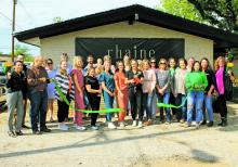 Rhaine Medical Spa, owned by Brooklynde Garrison, celebrated their business with a ribbon cutting Friday, April 7 at 1000 East Williams in Breckenridge. Photo/Kaci Funderburg