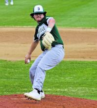 Marco Jaramillo gave up two hits, two runs (one unearned) while striking out two batters during one inning of pitching during the Buckaroos’ 18-3 scrimmage loss Wednesday, Feb. 15 at Graham. He also earned an RBI on a sacrifice fly during the first inning. Photo/Mike Williams