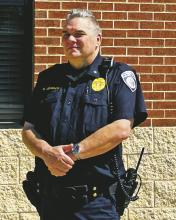 Breckenridge Police Department Chief Blake Johnson has been in the position for a full year as of yesterday, April 22, and he talked about the substantial improvements made, notably to staffing and culture in the department. Photo/Alex Kielar