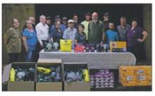 Four local volunteer fire departments were each awarded $1,000 from Breckenridge Elks Lodge #1480 as part of their 2025 Beacon Grant. Photo/Alex Kielar