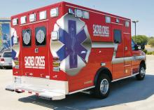 Sacred Cross Supervisor Dustin Wright has requested more EMS support for next season’s football games. Archive photo