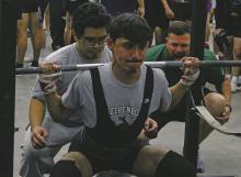 Lesavier Gutierrez placed 19th in the 132-pound weight class Friday, March 21 at the state powerlifting meet in Abilene as he put up a total lift of 920 pounds. Photo/Alex Kielar