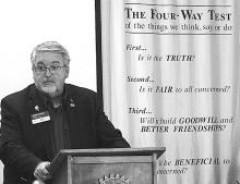 District Governor visits Rotary Club
