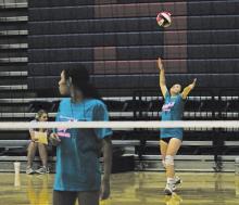 Lady Bucks hit court in summer league volleyball