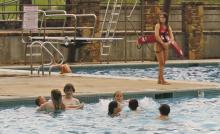 With school out for summer break, the Breckenridge City Pool welcomed swimmers for the first week of the 2023 season. Public swim will be held from noon to 6 p.m. Tuesday- Thursday, 10 a.m. to 4 p.m. Friday and Saturday and noon to 4 p.m. Sunday. Photo/Kaci Funderburg