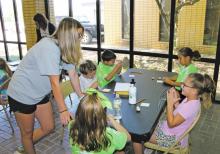Art camp at the beach