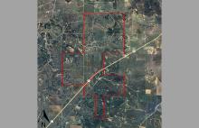 A site map crossing Hwy. 67 of the land Texas Parks and Wildlife Department is looking to acquire and use as a new wildlife management area. The Texas Parks and Wildlife Commission will be voting next week to pursue the acquisition. (Contributed photo)