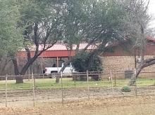 The Sullivan's house was approached by law enforcement just before 4 p.m. on Friday afternoon. BA photo by Melissa Baker