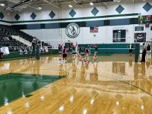 Several Lady Bucks volleyball players were reconized this week for District 8-3A honors and THSCA Academic All-State Photo/Mike Williams