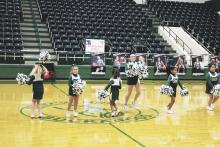 The Little Bucks Cheer Program were honored prior to the Lady Buckaroos’ Dec. 12 home game against Millsap. Photo/Mike Williams