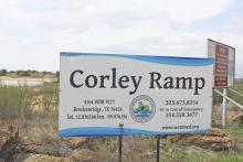 The West Central Texas Municipal Water District announced Friday, March 15 that is will be closing Peeler’s Pier and the Corley Ramp due to low water levels at Hubbard Creek Reservoir. Photo/Mike Williams