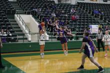 Caegan Elder attempts the 3-pointer in the first half of the Lady Bucks’ 39-31 home win Tuesday, Jan. 9 over Early. Elder finished the game with four points.  Photo/Mike Williams