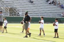 The Breckenridge Buckaroos coaching staff will host the annual football camp Wednesday, July 17 at Buckaroo Stadium. File photo