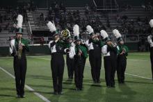 (Photo/Alex Kielar) The Pride of Breckenridge of Band performed at the 3A Area B Marching Band Contest in Denton and placed 17th out of 24 bands Saturday, Nov. 1. 