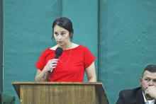 Sidnee Martinez officially takes over the Lady Bucks basketball program as varsity head coach. Photo/Mike Williams