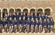 Woodson FFA will be sending seven teams and 24 individuals to the area competition after taking first place in the district competition last weekend in Wichita Falls. Contributed photo/Tacy Ellis