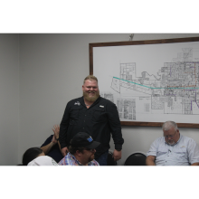 (Photo/Alex Kielar) The city of Breckenridge has appointed Taylor Hardy as its new Public Works Director, introduced at the city commission meeting Tuesday, Jan. 6. He will officially step into the role Monday, Jan. 12. 