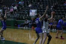 (Photo/Alex Kielar) The Lady Bucks traveled to Lipan High School this week to take part in the annual HD Howard Classic Tournament. 