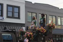 (Photo/Alex Kielar) This year’s 101st Coronation will feature the crowning of Lane Bartoskewitz as the 2025-26 Buckaroo Queen by Great Lord Chamberlain Christian Flores, who took part in the homecoming parade earlier this year. 