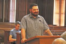 Jared McLane officially started Monday, June 17 as the new Stephens County Elections Administrator. Photo/Mike Williams