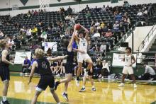 Karter Smalley (pictured), along with Zaea Ragle, Alexis Franco, Chloe Whitmire and Taryn Russell will represent Breckenridge High School at the 2024 Big Country FCA All-Star Festival next month. File photo