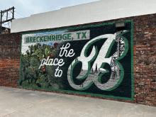 A new mural in downtown Breckenridge that proclaims the city as the “place to B” was completed last week. Photo/Mike Williams