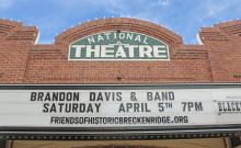 (Photo/Alex Kielar) Friends of Historic Breckenridge recently announced the lineup for the 2025-2026 National Theatre Performance series, which will feature five bands and artists from across Texas, beginning Saturday, Sept. 20. 