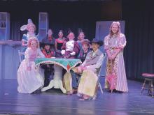 Woodson Junior High School took second place Friday, Dec. 8 in the District 21-A One Act Play competition. Seven students earned additional honors for their roles in “The Saga of Katy and the Gamblin’ Lady” Contributed photo/Tacy Ellis