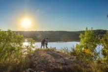 Palo Pinto Mountains State Park features the 90-acre Tucker Lake for fishing, boating and swimming. The park does not allow motorboats on the lake but features an ADA-accessible kayak launch. (Contributed photo)