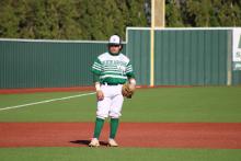 Buckaroos third basemen and powerlifter Ashton Reyes was reconized as an Athlete of the Week by the Breckenridge American. Photo/Mike Williams