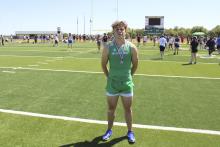 Sawyer Wimberley was named a Breckenridge American Athlete of the Week. Photos/Mike Williams