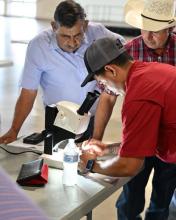 Representatives from multiple state and federal agencies met in June 2025 near Gonzales for one of many training sessions held across Texas to prepare animal health officials in detecting, monitoring and stopping the progression of New World Screwworms. (Bobby Horecka/Submitted)