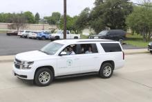 Breckenridge High School held a send-off event for the BHS trackers that participated in the 2024 UIL Track & Field State Meet. Photo/Mike Williams 