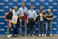 (Contributed Photo) The Stephens County 4-H plant identification teams show off their awards and ribbons that they earned at the State Fair of Texas during the plant ID contest in late September. 