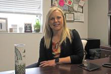 (Photo | Alex Kielar) Stephens Memorial Hospital's new CEO Gena Speer, who was named Tuesday, March 25 following a few months of Mike Easley serving in the interim. 