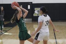 (File Photo/Alex Kielar) LaKyla Bartley led the Lady Bucks with nine points in their 53-33 loss to the Mineral Wells Lady Rams in their latest game Friday, Nov. 21 on the road. 