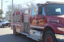 (Photo/Alex Kielar) The county-wide burn ban is lifted, effective Saturday, Oct. 25, by Stephens County Judge Michael Roach on the advice of Breckenridge Fire Chief Malcolm Bufkin. Bufkin recommended the county keep it off but continue monitoring drought levels and other conditions. 