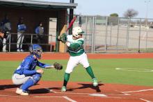 The Buckaroos hit through the lineup while scoring six runs in the first inning Saturday, March 9 against Windthorst in Wichita Falls. Photo/Mike Williams