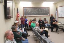 The P&Z board for Breckenridge held a public hearing regarding the rezoning of an area to allow for the development of townhouses. Several residents from the area showed to protest. BA photo by James Norman