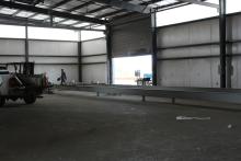 New Vision's warehouse will focus on oil field units and tiny housing. If able, they will also look to expand into other types of housing projects. BA photo by Melissa Baker